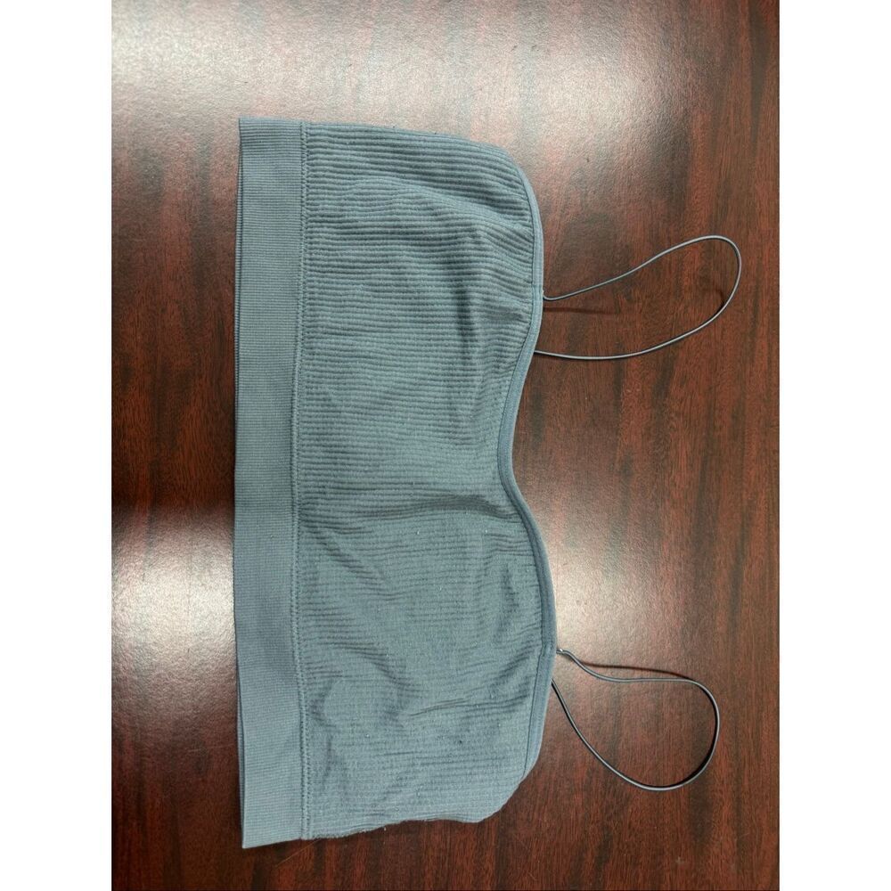 Garage Bungee Strap Grey-Blue Bralette Size M/L